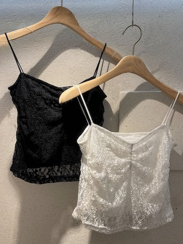 設計感抓胸Lace背心