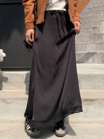 飄逸感雪紡長裙