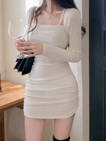 浪漫輕紗層次連身裙