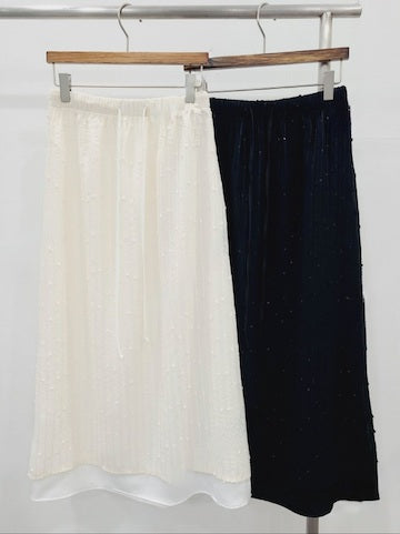 浪漫花粉層次感長裙