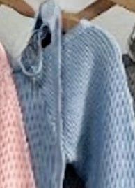 薄薄側肩綁結針織衫